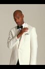 Skopes White Bogart Tailored Fit Tuxedo Jacket - Image 2 of 6