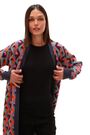 Roman Geometric Patterned Cardigan - Imagem 2 de 6