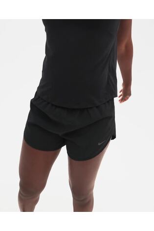 Nike Black One Classic Dri-FIT Short Sleeve Top - Image 2 of 8