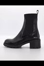 Dune London Black Perfect Chunky Heeled Chelsea Boots - Image 2 of 6