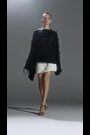 Reiss Cream Kirsten Feather Mini Skirt - Image 2 of 6