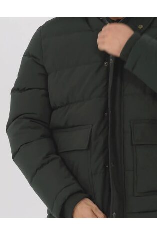 FatFace Green Launton Short Puffer Jacket - Image 2 of 6