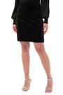 Roman Black Diamante Trim Velvet Skirt - Image 2 of 6