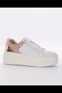 Dune London Grey Elusive Flatform Lace-Up Sneakers - Image 2 of 7