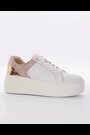 Dune London Grey Elusive Flatform Lace-Up Sneakers - Image 2 of 6