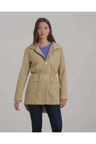 Lauren Ralph Lauren Anorak Hooded Tan Brown Jacket - Image 2 of 10