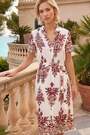 Roman White Baroque Shirt Dress - Image 2 of 6