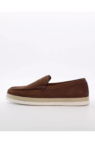Dune London Brown Bountii Detail Classic Espadrilles - Image 2 of 7 Dune London Brown Bountii Detail Classic Espadrilles - Image 2 of 7
