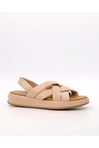 Dune London Brown Laters Strap Sandals - Image 2 of 6