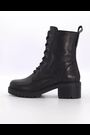 Dune London Black Percent Shearling Lined Lace-Up Boots - Image 2 of 5