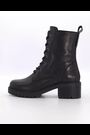 Dune London Black Percent Shearling Lined Lace-Up Boots - Image 2 of 6