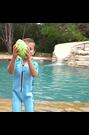 Splash About Crocodile Swamp Blue Shorty Wetsuit - Image 2 of 6