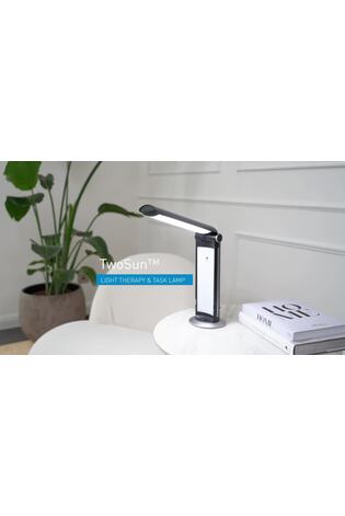 Daylight Company Black TwoSun 2-in-1 SAD Therapy & Task Lamp - Image 2 of 5