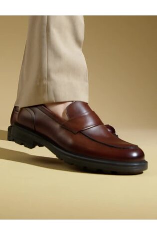 Jones Bootmaker Romeo Leather Brown Loafers - Image 2 of 6