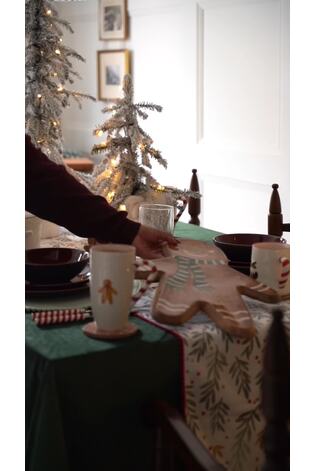 Servierbrett mit Lebkuchendesign - Bild 2 von 6