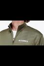 adidas Terrex Khaki Green Half Zip Long Sleeve Fleece - Image 2 of 8