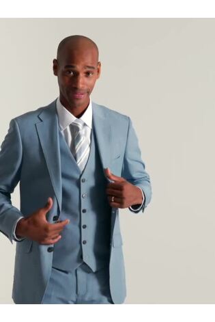 Skopes Blue Tailored Tailored Fit Beckett Suit Jacket - Image 2 of 6