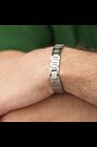 Lacoste Silver Tone Men's Stainless Steel Metropole Bracelet - Image 2 of 4