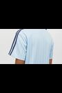 adidas Originals Blue V-Neck Short Sleeve Dress - Image 2 of 7
