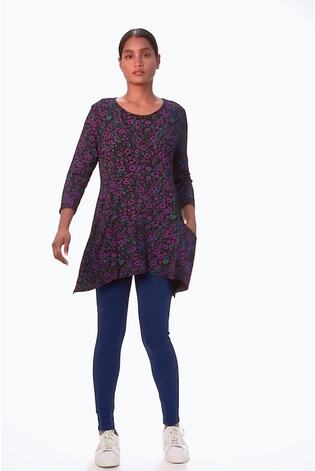 Roman Ditsy Floral Stretch Tunic - Image 2 of 6