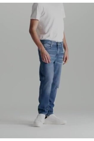 Replay Dark Blue Sandot Regular Tapered Jeans - Image 2 of 3