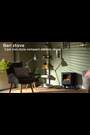 Dimplex Black Bari Optiflame 2D Flame Effect Stove - Image 2 of 8