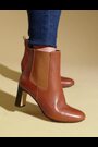 Jones Bootmaker Kalista Heeled Brown Boots - Image 2 of 7
