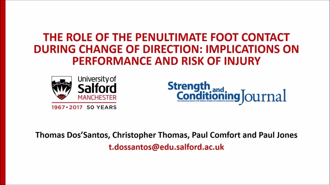 Strength & Conditioning Journal