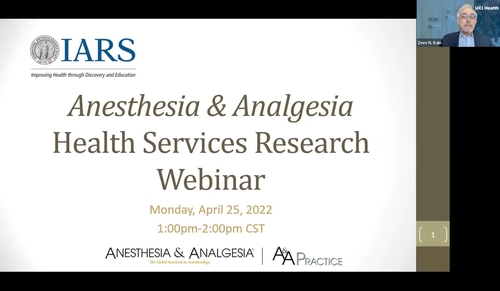 A&A Themed Issue Webinar – Health Services Research