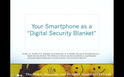 Your Smartphone as a Digital Security Blanket