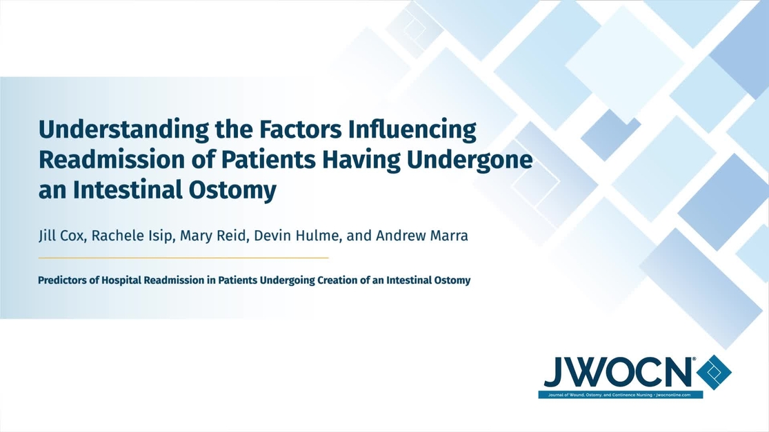 Journal of Wound Ostomy & Continence Nursing