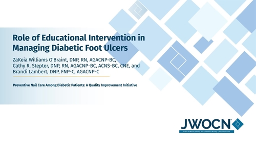 Role of Educational Intervention in Managing Diabetic Foot Ulcers