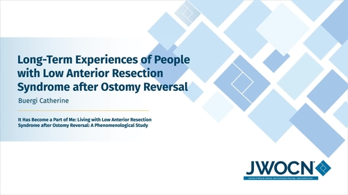 Long-Term Experiences of People with Low Anterior Resection Syndrome after Ostomy Reversal