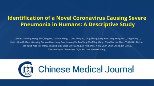 Identification of a novel coronavirus causing severe pneumonia in human: a descriptive study