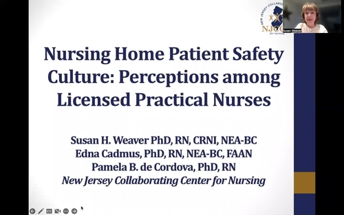 Nursing Home Patient Safety Culture Perceptions among Licensed Practical Nurses