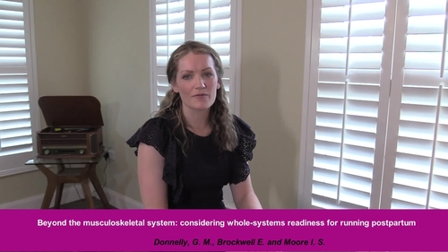 Beyond the Musculoskeletal System: Considering Whole-Systems Readiness for Running Postpartum
