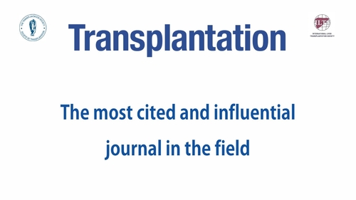 Transplantation Journal Promotional video