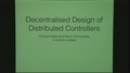 Image for Decentralised Design of Distributed Controllers