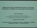 Image for Multi-scale nesting and high performance computing simulations of limited area atmospheric environments