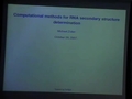 Image for Computational Methods for RNA Secondary Structure Determination