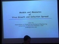 Image for Models and measures of virus growth and infection spread