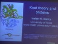 Image for Knot theory and proteins