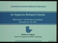 Image for An algebraic multigrid tutorial