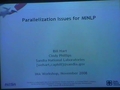 Image for Parallelization issues for MINLP Part I