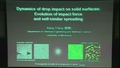 Image for Dynamics of drop impact on solid surfaces: Evolution of impact force and self-similar spreading