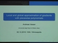 Image for Local and global approximation of gradients with piecewise polynomials