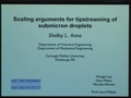 Image for Scaling arguments for tipstreaming of submicron droplets