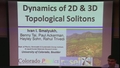 Image for Dynamics of 2D and 3D Topological Solitons