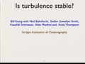 Image for Is turbulence stable?