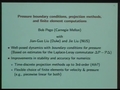 Image for Pressure boundary conditions, projection methods and finite-element computations